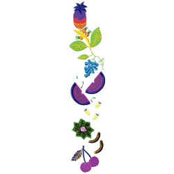 Flowers And Tree Embroidery Design 5 Flowers And Tree Embroidery Design 5